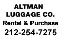 2017 - Altman Luggage Button Ad